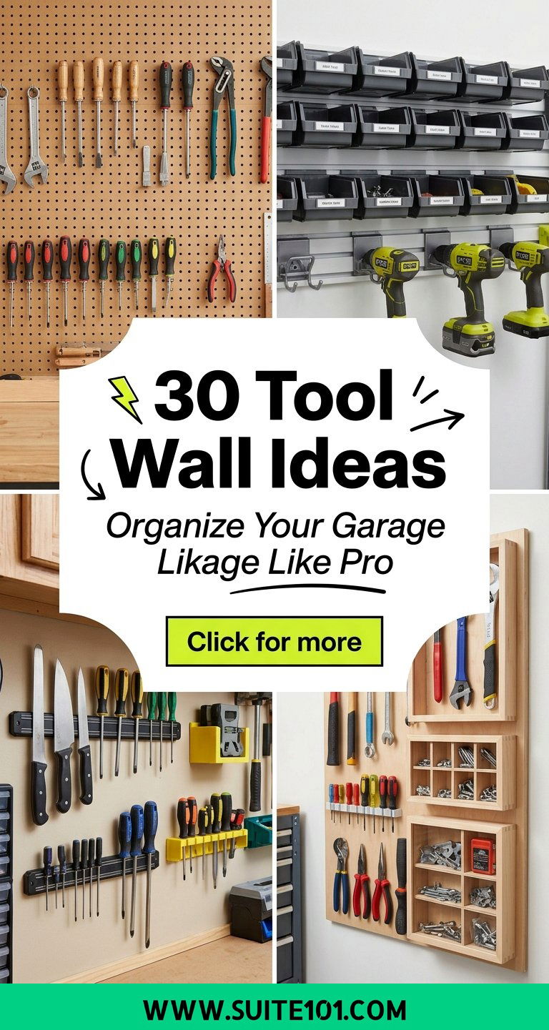 30 Tool Wall Ideas to Organize Your Garage Like a Pro Now - 30 Tool Wall Ideas to Organize Your Garage Like a Pro Now