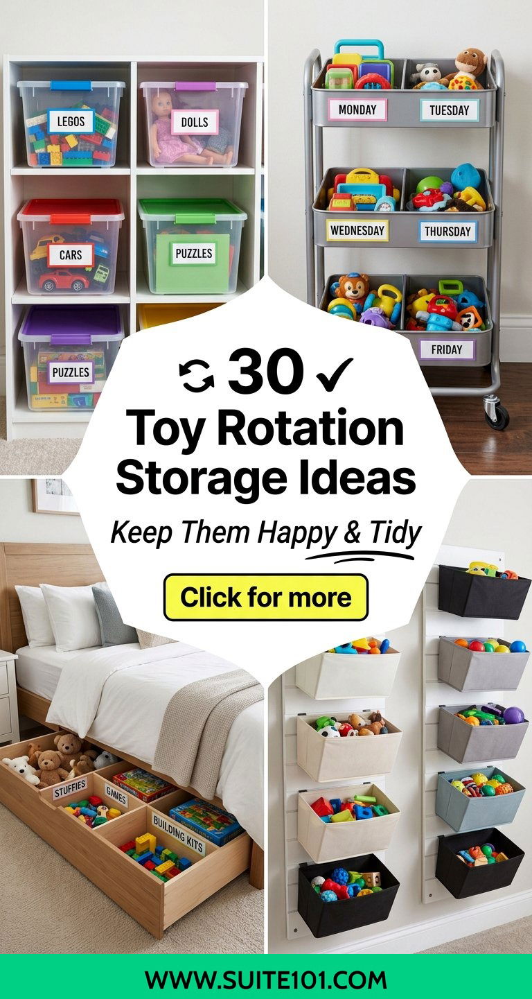 30 Toy Rotation Storage Ideas to Keep Kids Happy and Organized - 30 Toy Rotation Storage Ideas to Keep Kids Happy and Organized