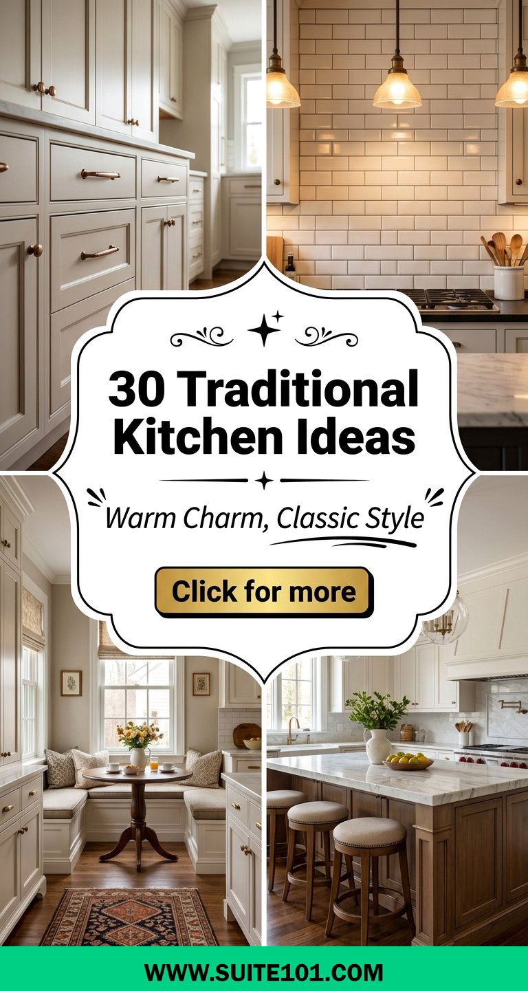 30 Traditional Kitchen Ideas for Warm Charm and Classic Style - 30 Traditional Kitchen Ideas for Warm Charm and Classic Style