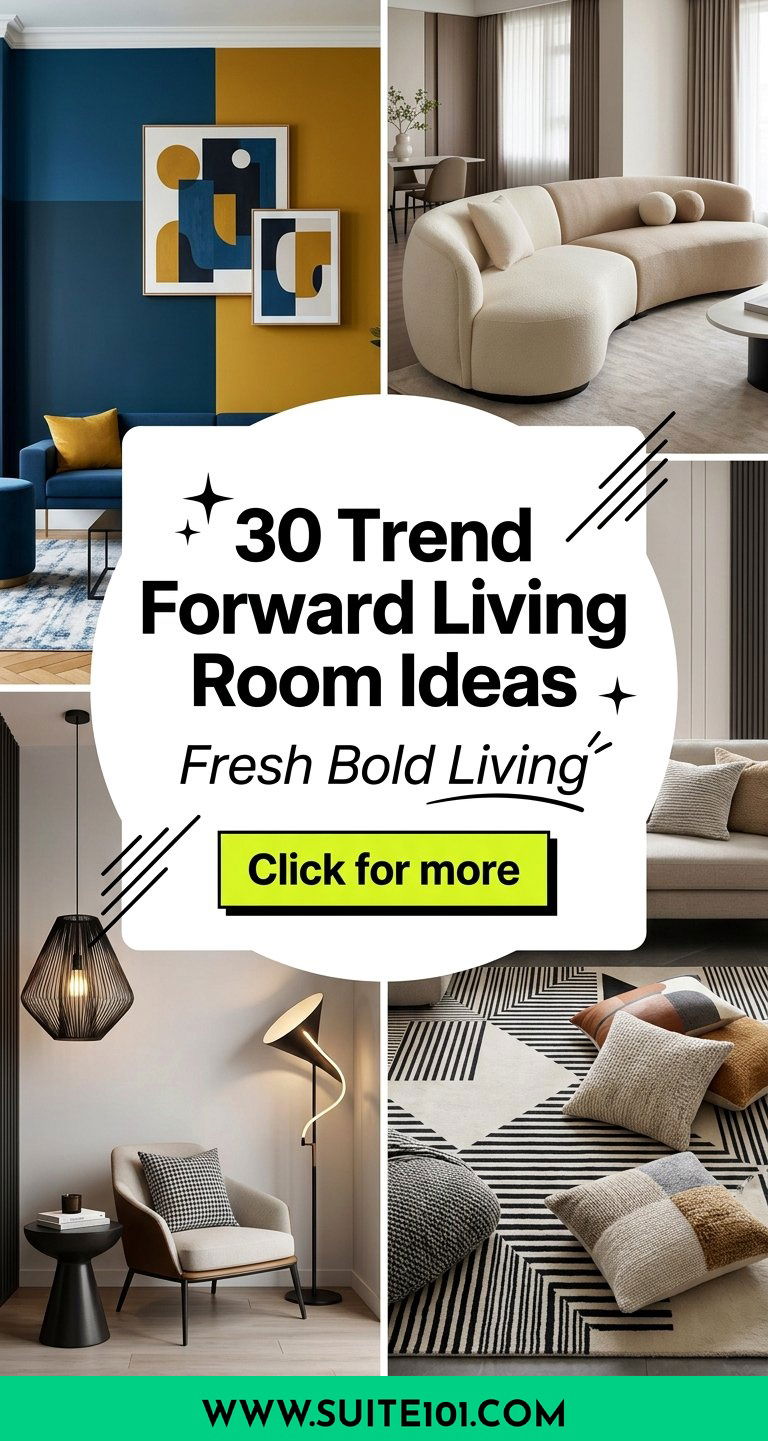 30 Trend Forward Living Room Ideas That Feel Fresh and Bold - 30 Trend Forward Living Room Ideas That Feel Fresh and Bold