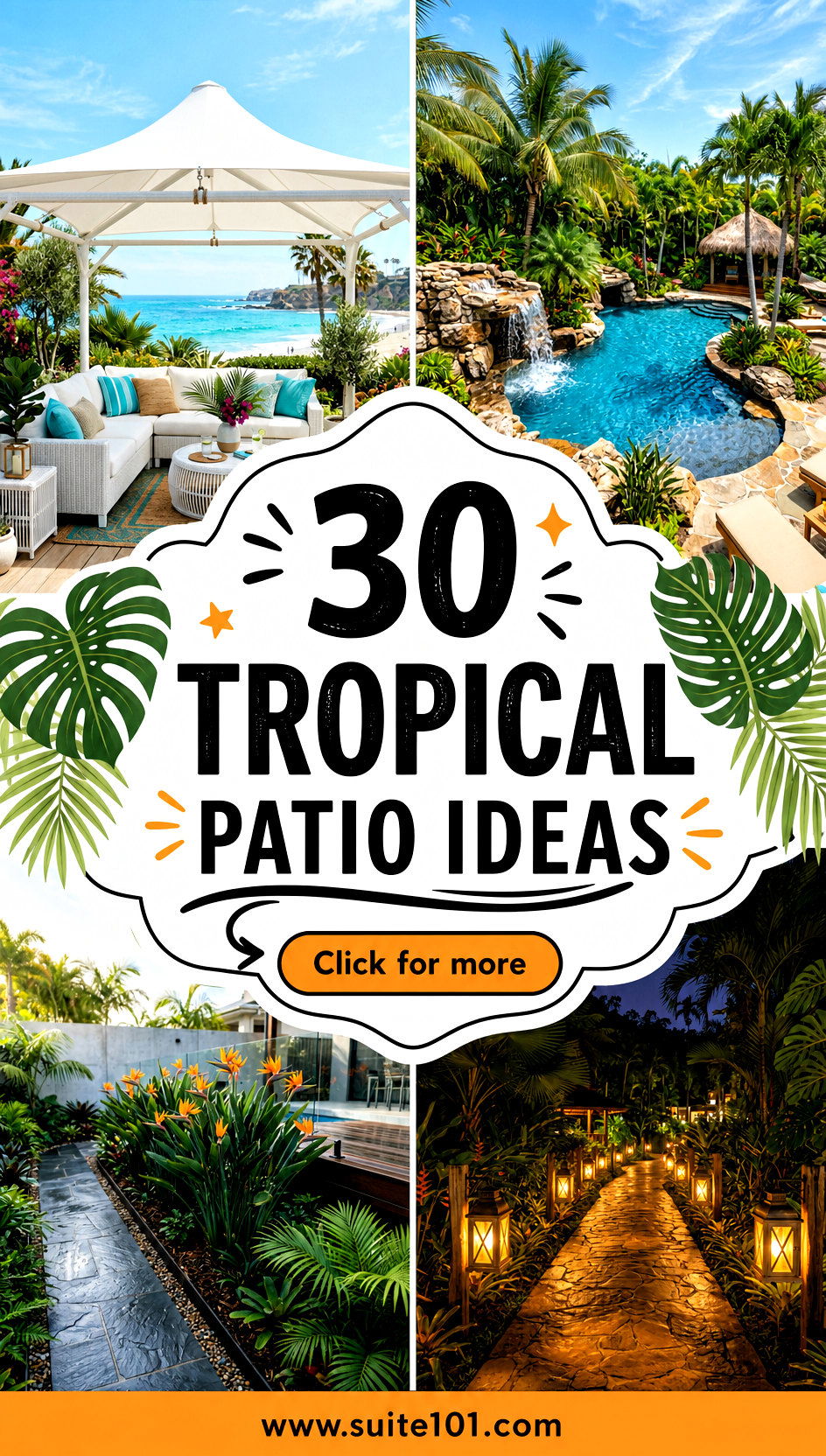 30 Tropical Patio Ideas to Turn Your Outdoor Space Into Paradise - 30 Tropical Patio Ideas to Turn Your Outdoor Space Into Paradise