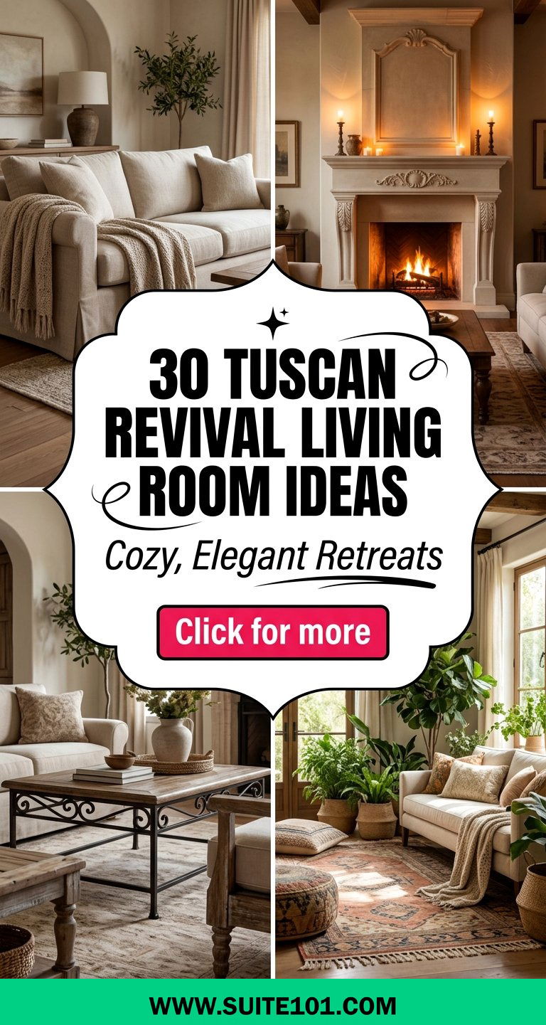 30 Tuscan Revival Living Room Ideas for Cozy Elegant Retreats - 30 Tuscan Revival Living Room Ideas for Cozy, Elegant Retreats