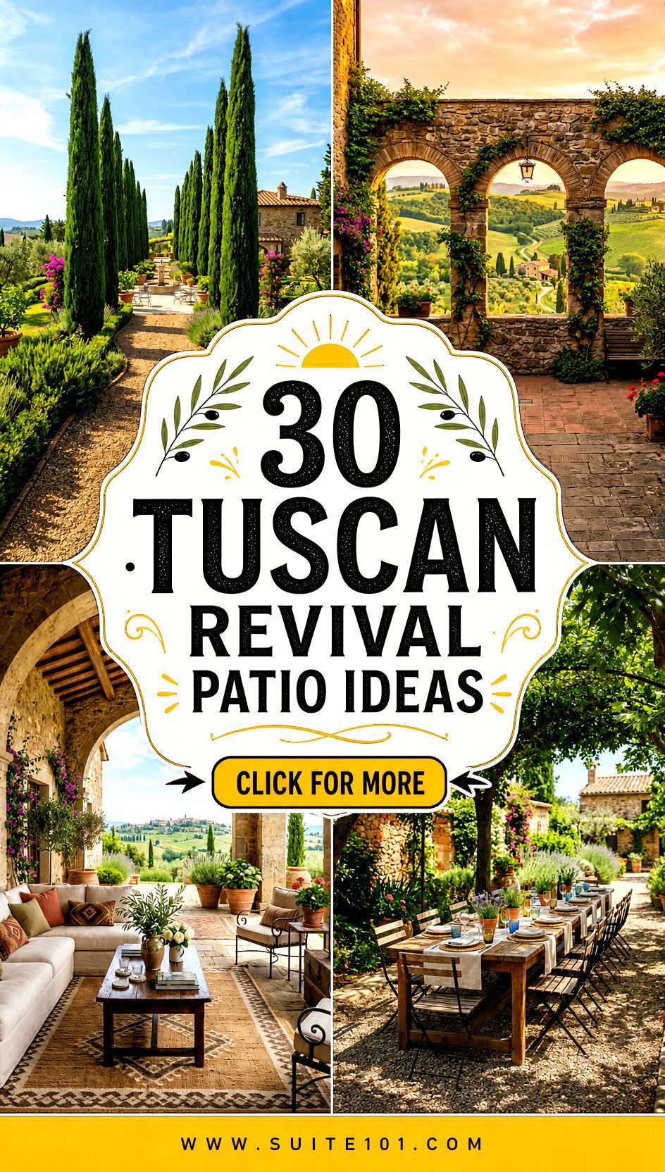 30 Tuscan Revival Patio Ideas for Sunlit Outdoor Living - 30 Tuscan Revival Patio Ideas for Sunlit Outdoor Living