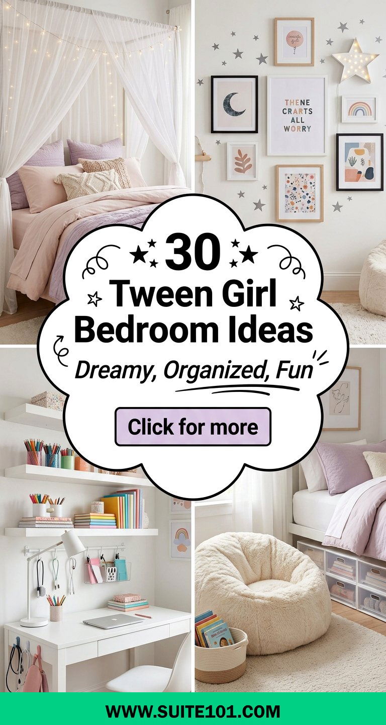 30 Tween Girl Bedroom Ideas for a Dreamy Space Shell Actually Use - 30 Tween Girl Bedroom Ideas for a Dreamy Space She'll Actually Use
