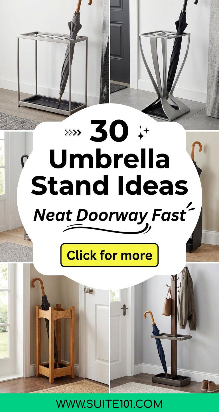 30 Umbrella Stand Ideas to Tidy Up Your Doorway Quickly - 30 Umbrella Stand Ideas to Tidy Up Your Doorway Quickly