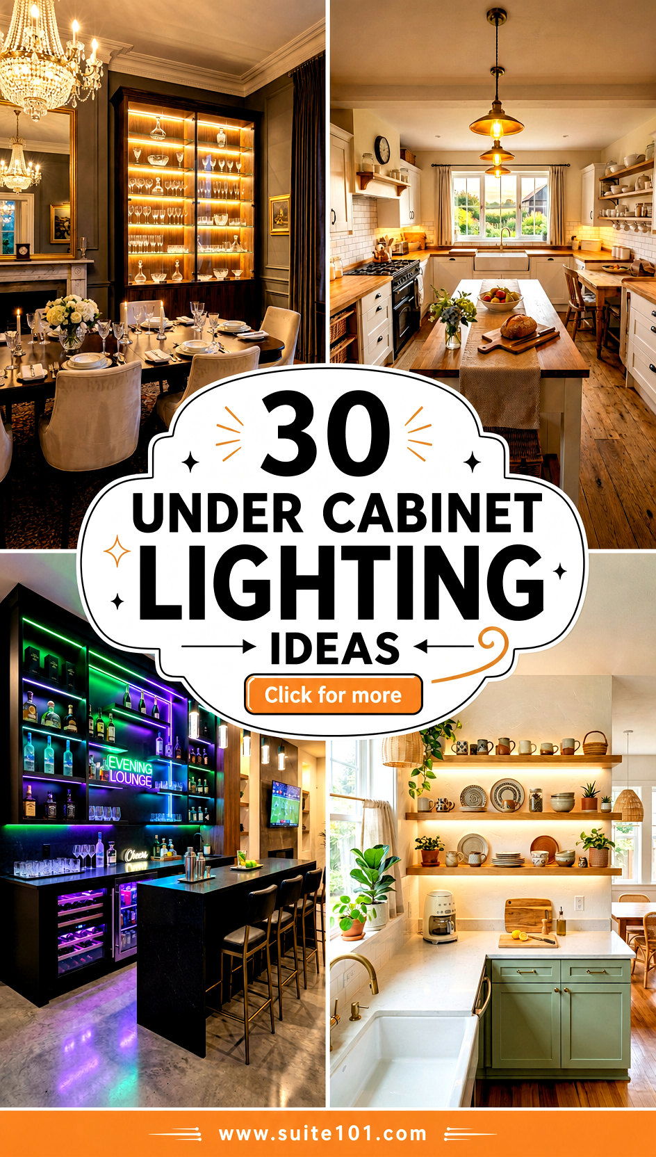 30 Under Cabinet Lighting Ideas for Bright Kitchen Workspaces - 30 Under Cabinet Lighting Ideas for Bright Kitchen Workspaces