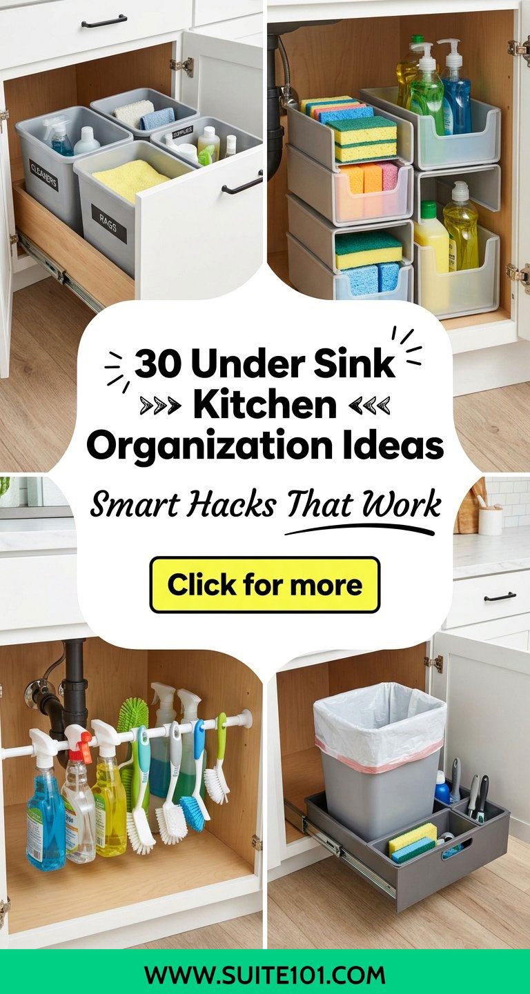 30 Under Sink Kitchen Organization Ideas Smart Hacks That Work - 30 Under Sink Kitchen Organization Ideas: Smart Hacks That Work