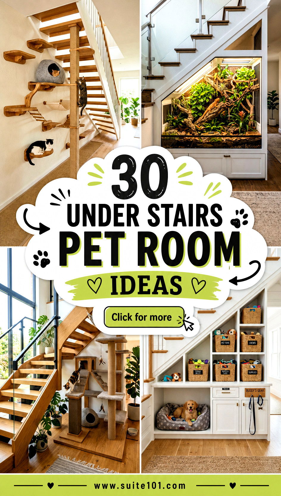 30 Under Stairs Pet Room Ideas Aesthetic for Small Homes - 30 Under Stairs Pet Room Ideas Aesthetic for Small Homes