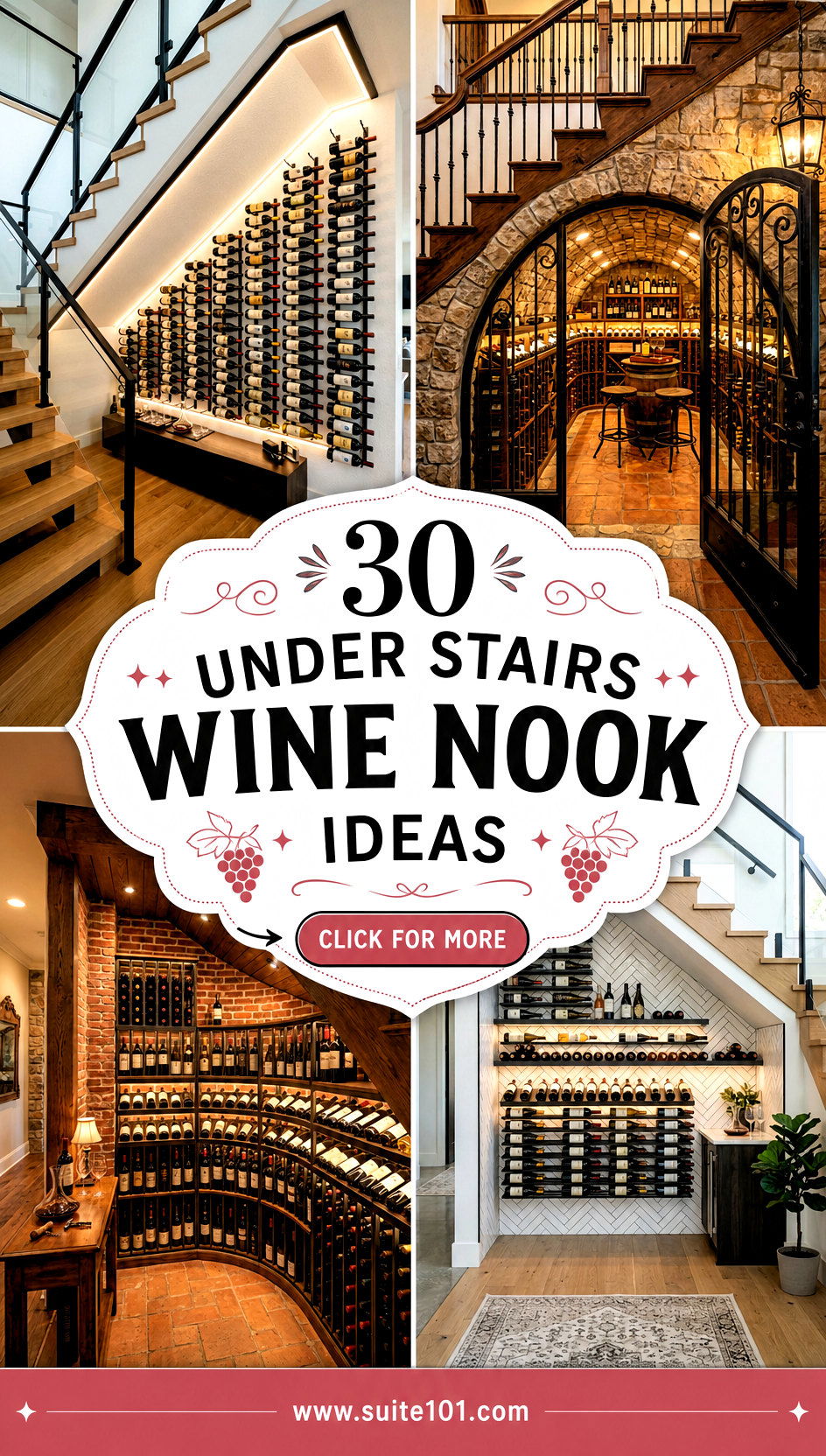 30 Under Stairs Wine Nook Ideas for a Stylish Little Savor - 30 Under Stairs Wine Nook Ideas for a Stylish Little Savor