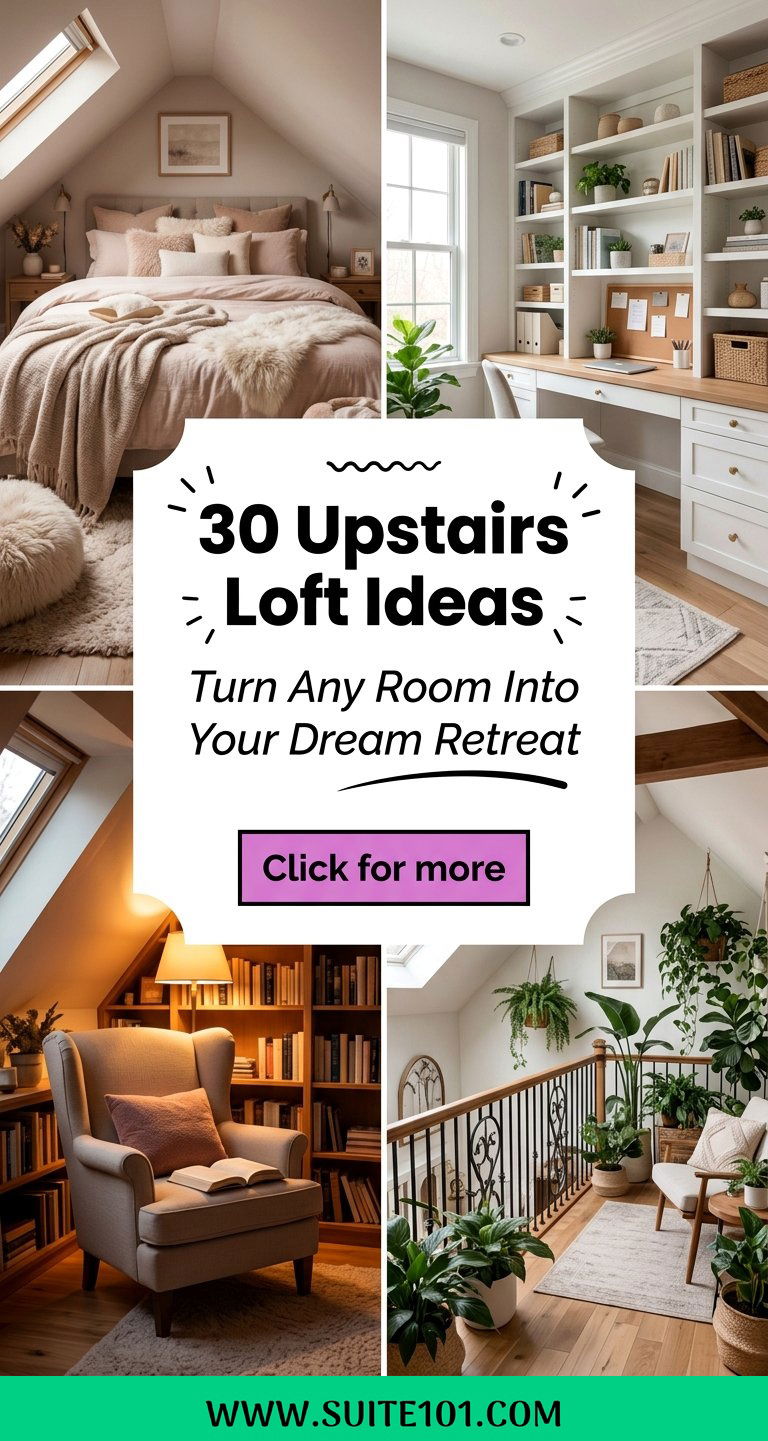 30 Upstairs Loft Ideas Turn Any Room Into Your Dream Retreat - 30 Upstairs Loft Ideas: Turn Any Room Into Your Dream Retreat