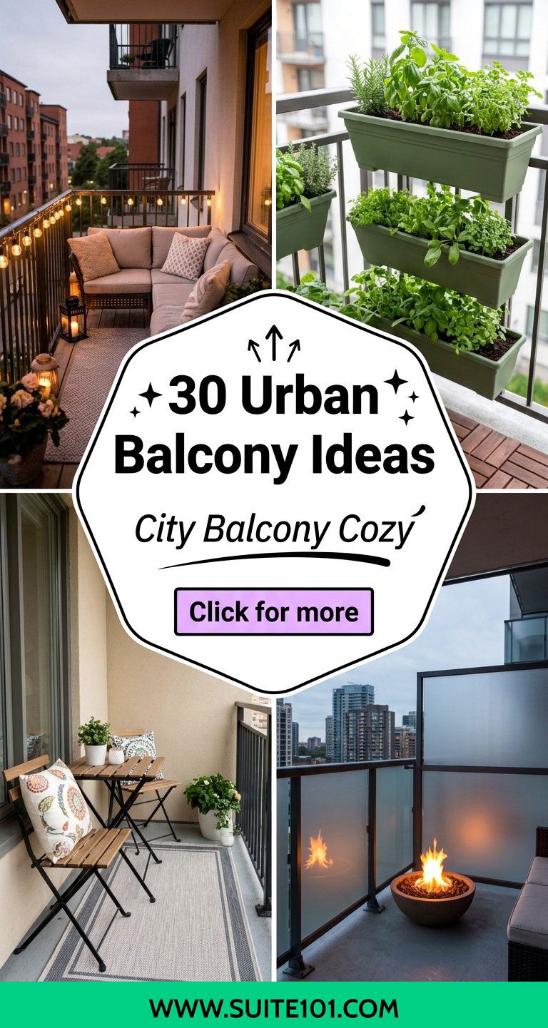 30 Urban Balcony Ideas to Create a Cozy City Retreat Today - 30 Urban Balcony Ideas to Create a Cozy City Retreat Today