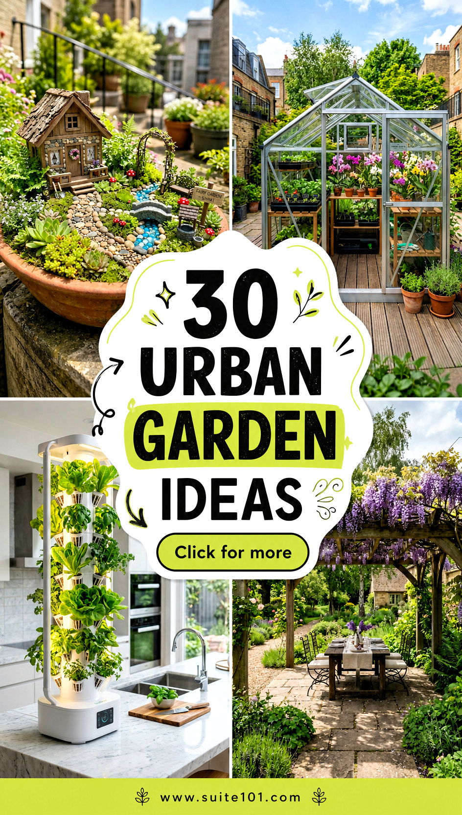 30 Urban Garden Ideas for Small Spaces That Look Amazing - 30 Urban Garden Ideas for Small Spaces That Look Amazing