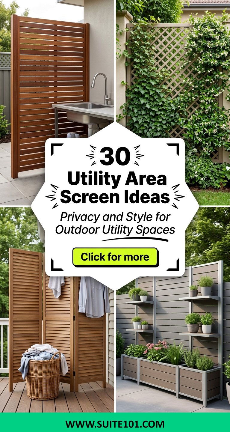 30 Utility Area Screen Ideas Privacy and Style for Outdoor Utility Spaces - 30 Utility Area Screen Ideas: Privacy and Style for Outdoor Utility Spaces