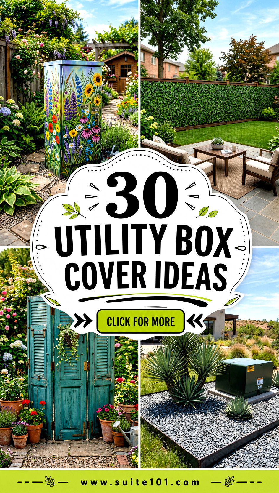 30 Utility Box Cover Ideas Hide Clutter and Boost Curb Appeal - 30 Utility Box Cover Ideas: Hide Clutter and Boost Curb Appeal