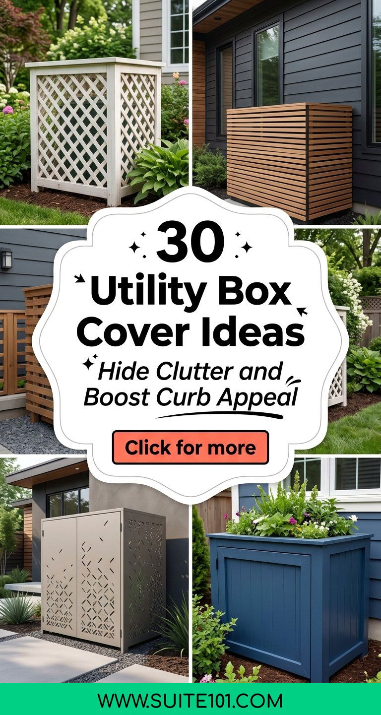 30 Utility Box Cover Ideas Hide Clutter and Boost Curb Appeal - 30 Utility Box Cover Ideas: Hide Clutter and Boost Curb Appeal