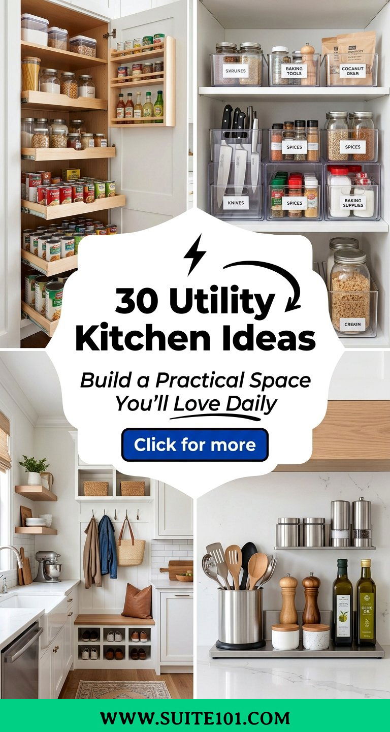 30 Utility Kitchen Ideas Build a Practical Space Youll Love Daily - 30 Utility Kitchen Ideas: Build a Practical Space You'll Love Daily