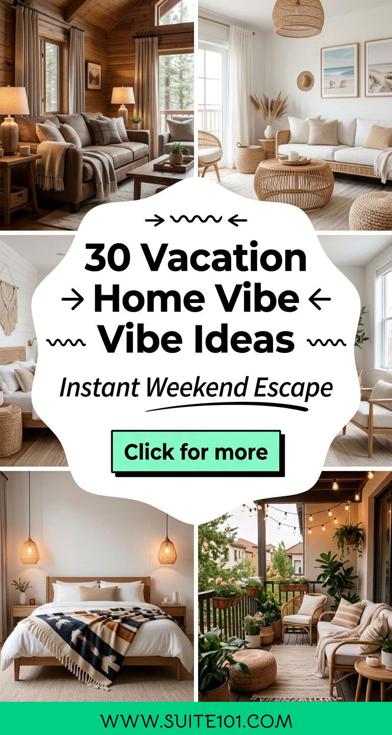 30 Vacation Home Vibe Ideas to Create Instant Weekend Escape - 30 Vacation Home Vibe Ideas to Create Instant Weekend Escape