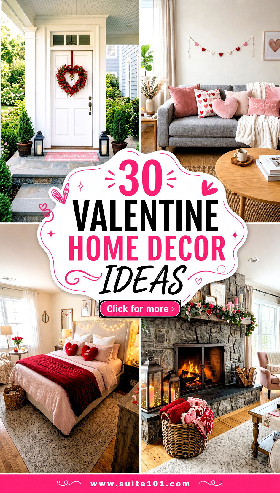30 Valentine Home Decor Ideas That Sweeten Every Room Today - 30 Valentine Home Decor Ideas That Sweeten Every Room Today