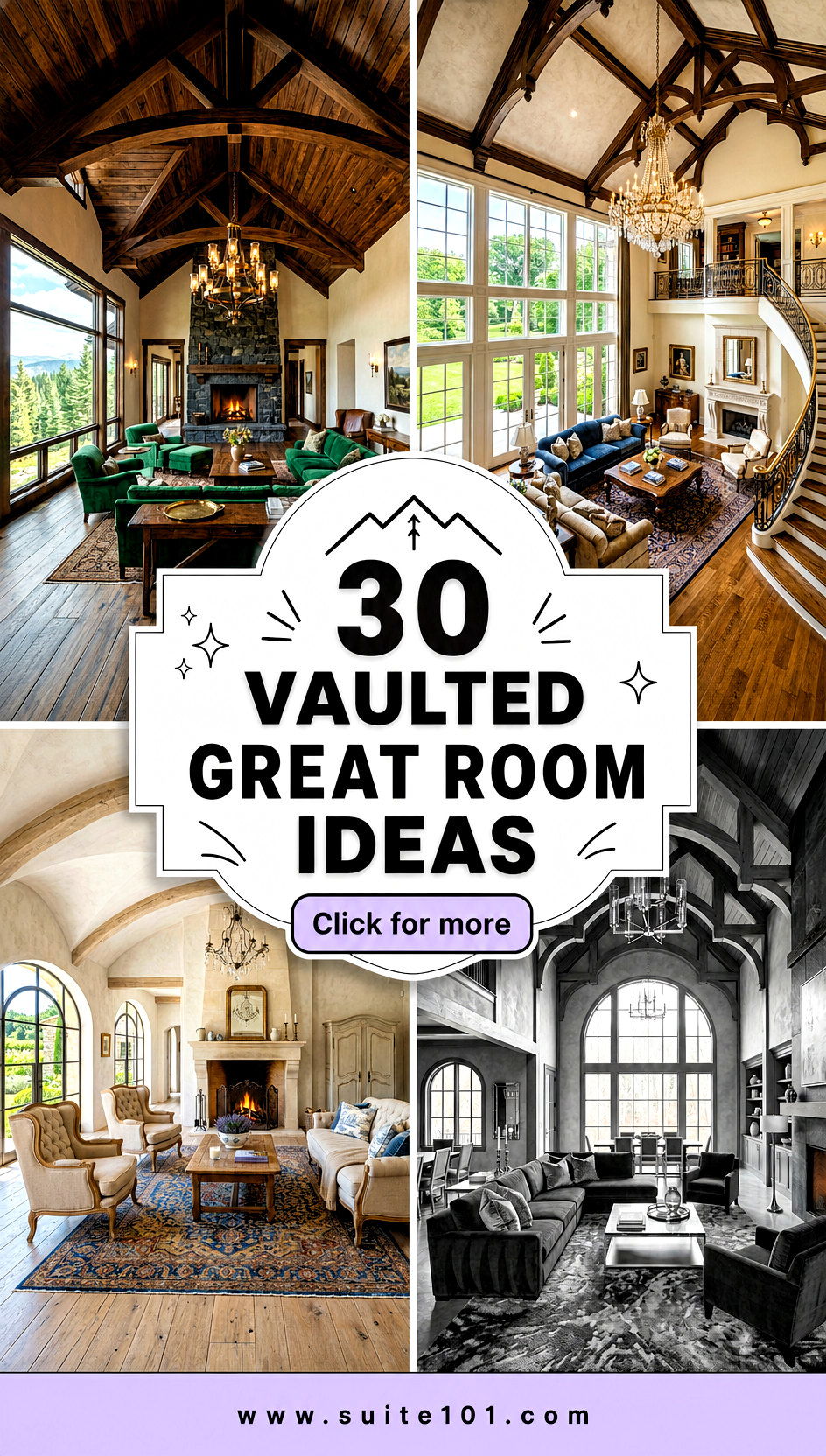 30 Vaulted Great Room Ideas for Cozy Hosting With Wow Factor - 30 Vaulted Great Room Ideas for Cozy Hosting With Wow Factor