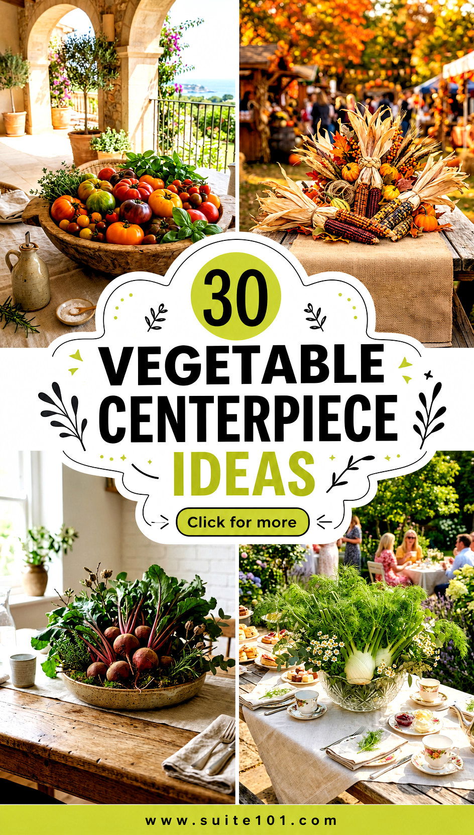 30 Vegetable Centerpiece Ideas to Impress at Every Gathering - 30 Vegetable Centerpiece Ideas to Impress at Every Gathering