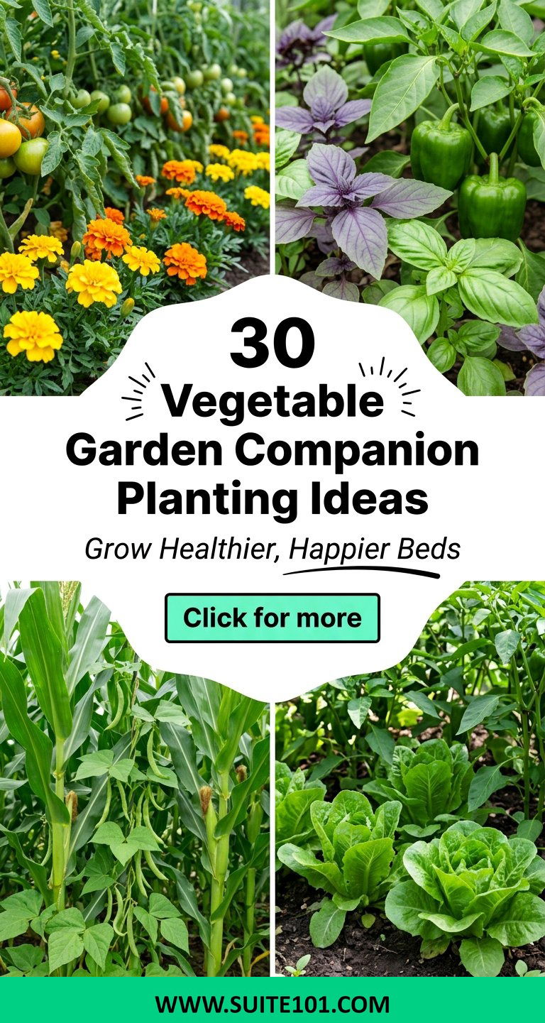 30 Vegetable Garden Companion Planting Ideas for Healthier Beds - 30 Vegetable Garden Companion Planting Ideas for Healthier Beds