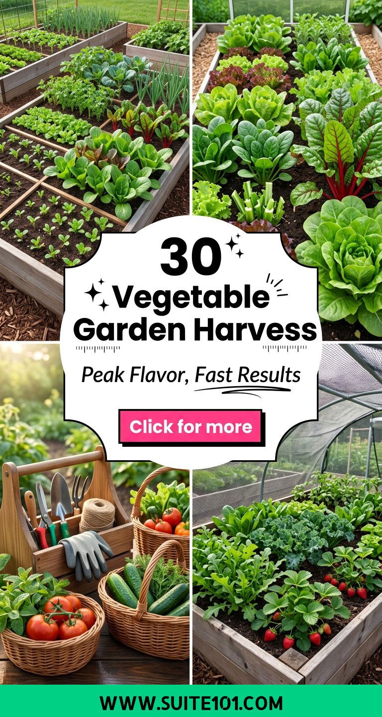 30 Vegetable Garden Harvest Ideas for Peak Flavor Results Fast - 30 Vegetable Garden Harvest Ideas for Peak Flavor Results Fast