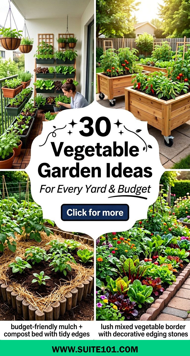 30 Vegetable Garden Ideas for Every Yard Bed and Budget - 30 Vegetable Garden Ideas for Every Yard, Bed, and Budget