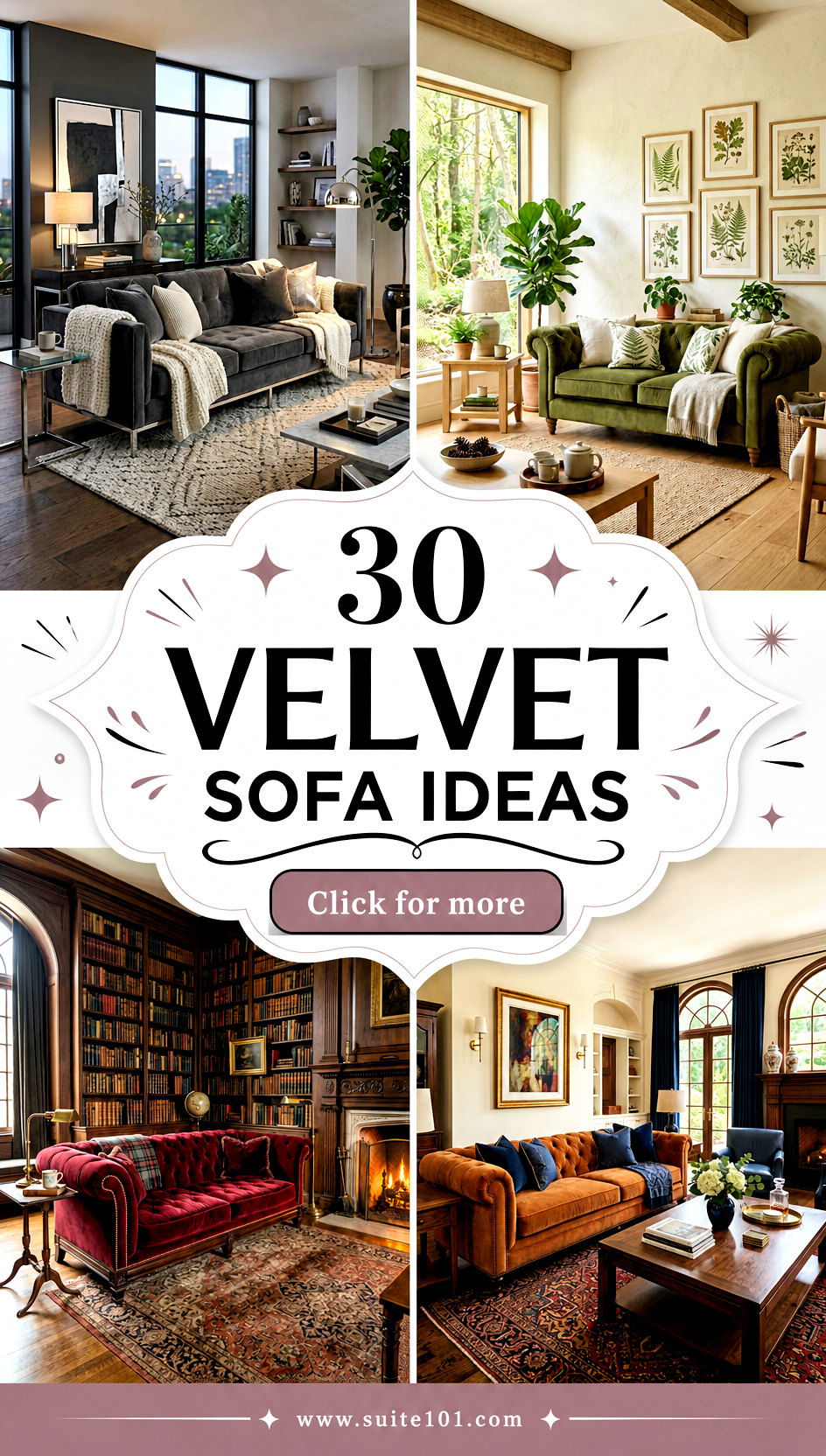 30 Velvet Sofa Ideas to Elevate Your Living Room in Style - 30 Velvet Sofa Ideas to Elevate Your Living Room in Style