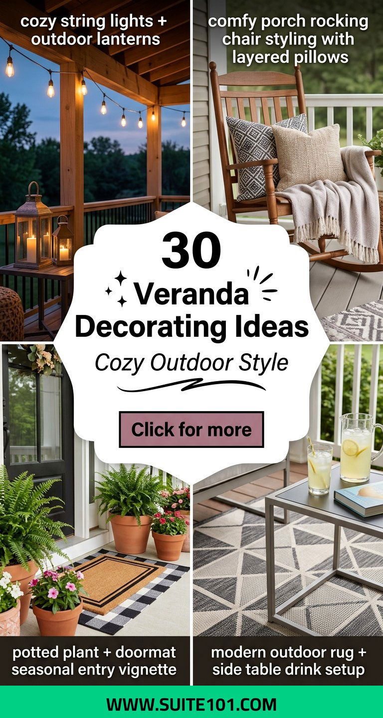 30 Veranda Decorating Ideas for Cozy Outdoor Style This Year - 30 Veranda Decorating Ideas for Cozy Outdoor Style This Year