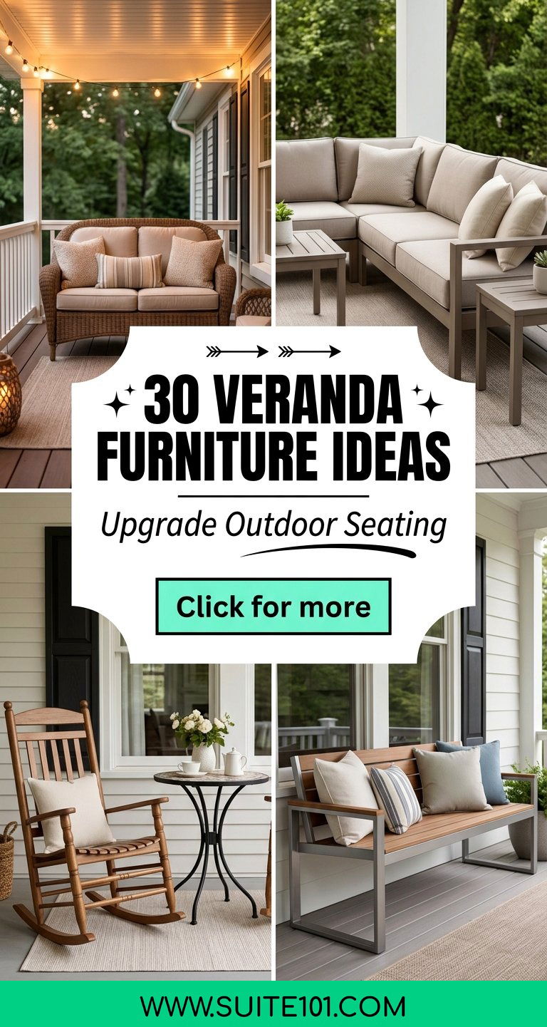 30 Veranda Furniture Ideas to Upgrade Your Outdoor Seating Zone - 30 Veranda Furniture Ideas to Upgrade Your Outdoor Seating Zone