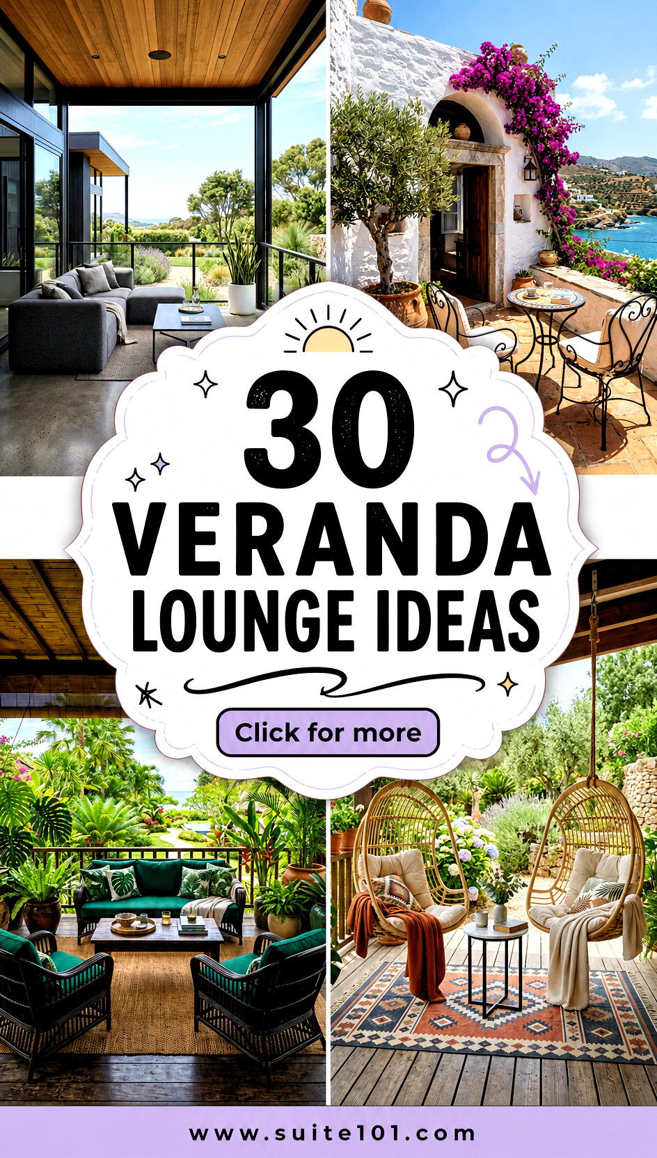30 Veranda Lounge Ideas for Relaxing Outdoor Comfort All Season - 30 Veranda Lounge Ideas for Relaxing Outdoor Comfort All Season