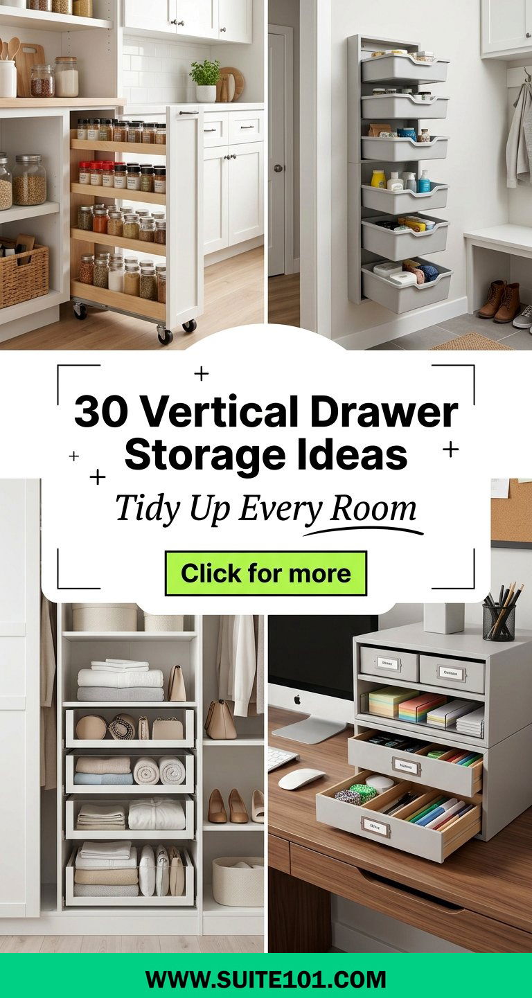 30 Vertical Drawer Storage Ideas to Tidy Every Room Fast - 30 Vertical Drawer Storage Ideas to Tidy Every Room Fast