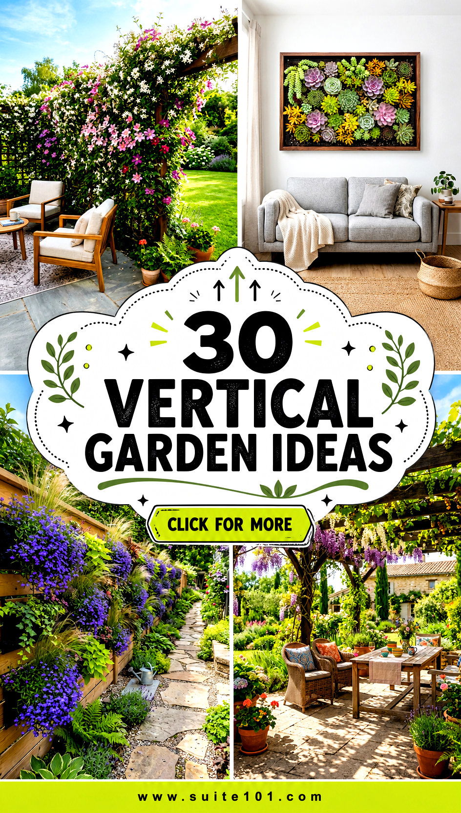30 Vertical Garden Ideas to Grow More Plants in Less Space - 30 Vertical Garden Ideas to Grow More Plants in Less Space