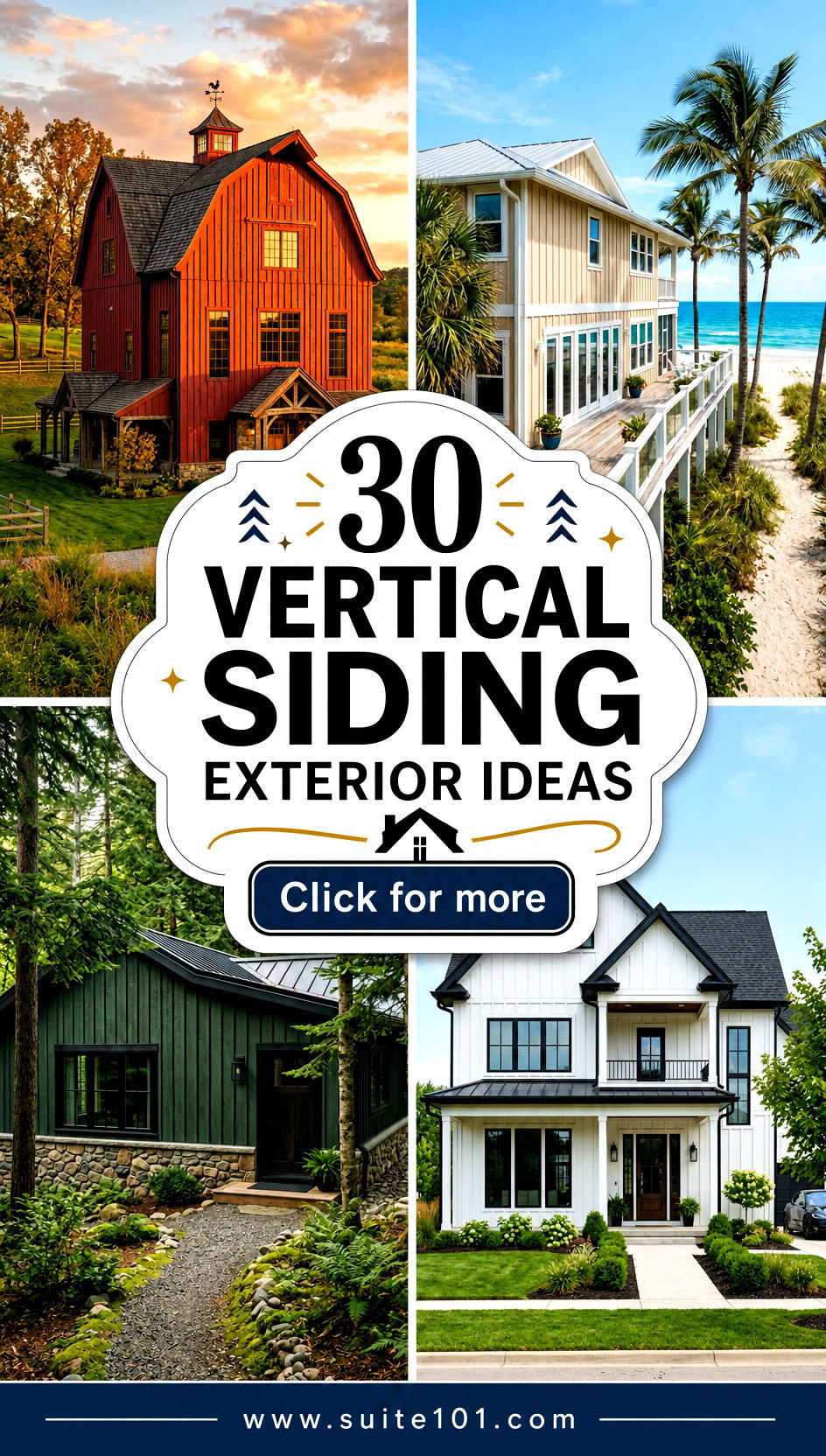 30 Vertical Siding Exterior Ideas for a Modern Durable Facelift - 30 Vertical Siding Exterior Ideas for a Modern, Durable Facelift