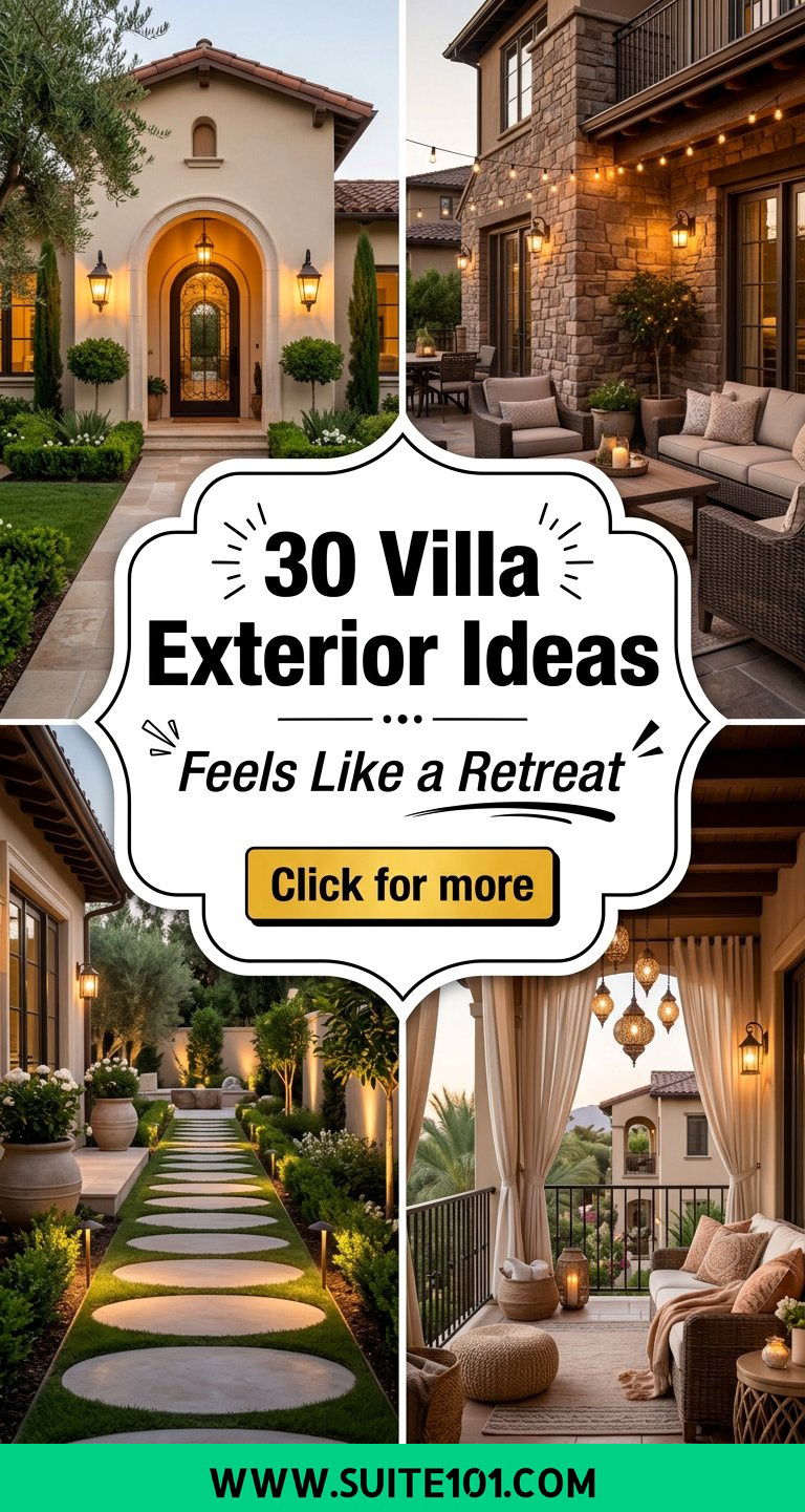 30 Villa Exterior Ideas That Make Your Home Feel Like a Retreat - 30 Villa Exterior Ideas That Make Your Home Feel Like a Retreat