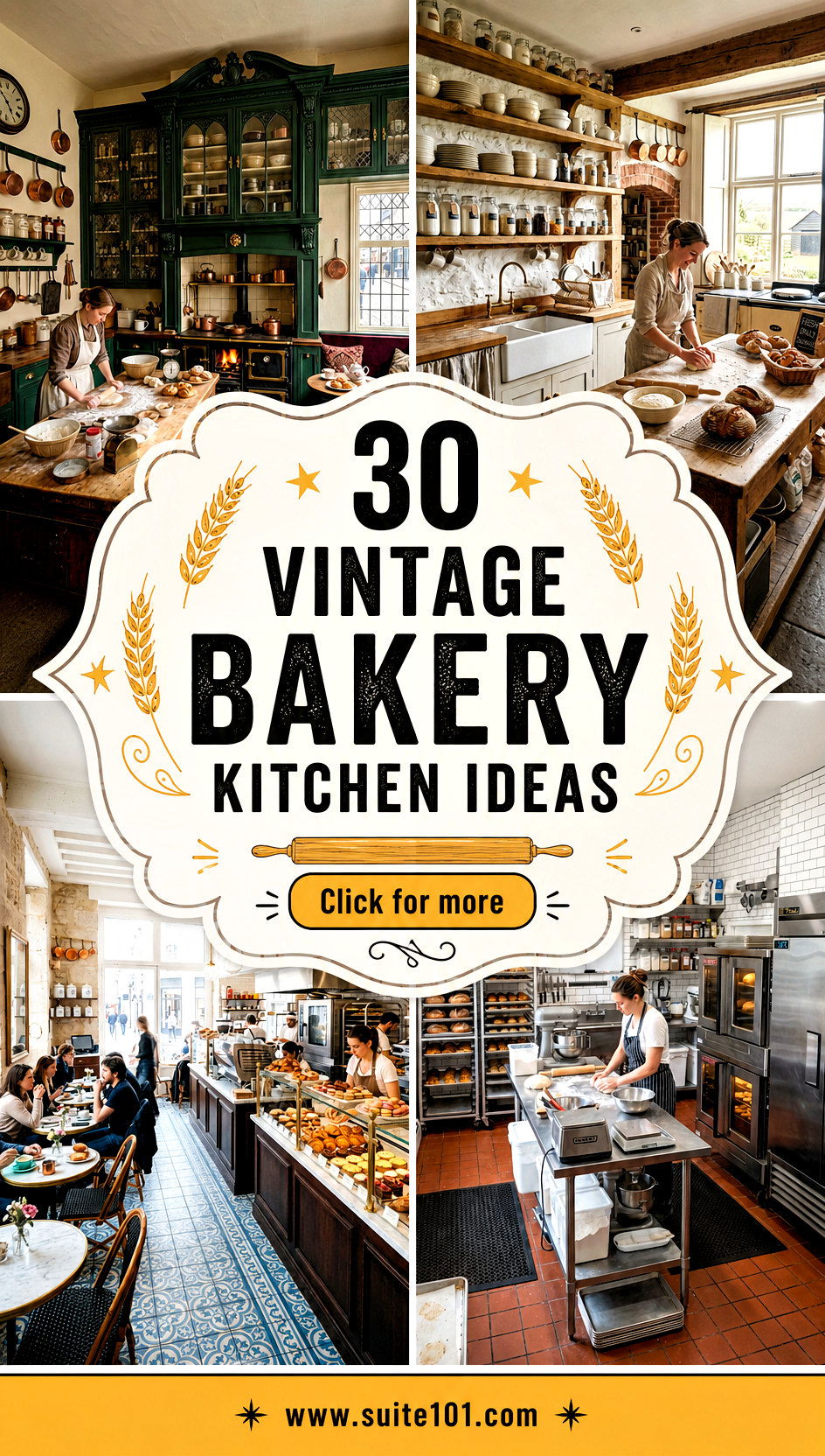 30 Vintage Bakery Kitchen Ideas for Cozy Nostalgic Homes - 30 Vintage Bakery Kitchen Ideas for Cozy, Nostalgic Homes