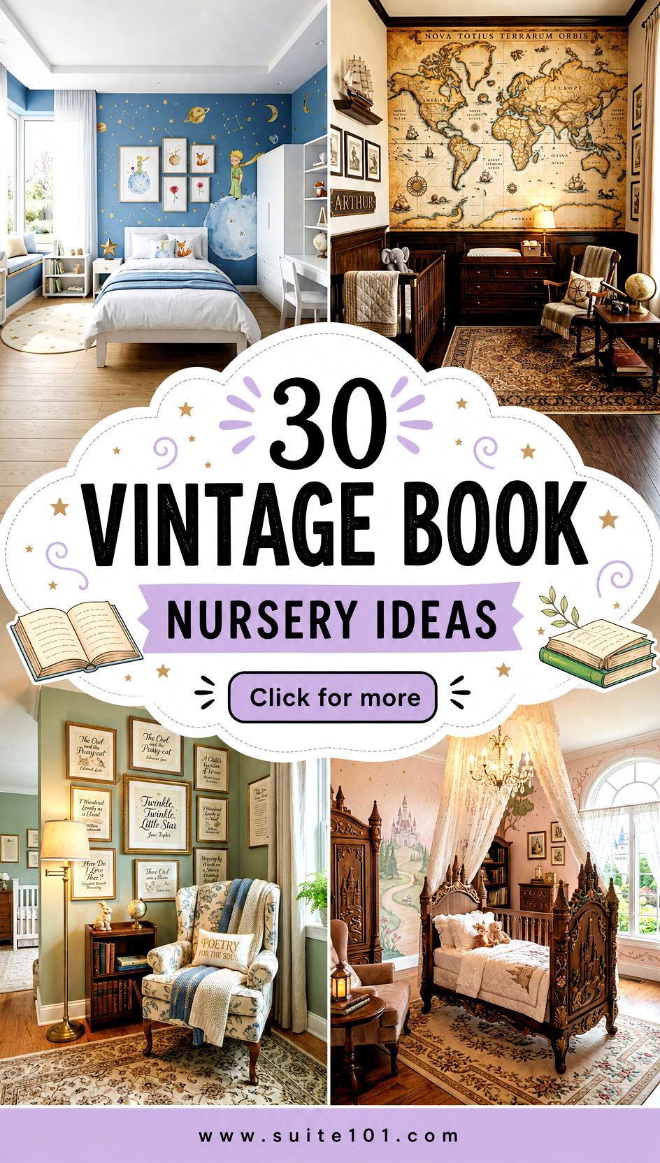 30 Vintage Book Nursery Ideas That Inspire Storytime Cuteness - 30 Vintage Book Nursery Ideas That Inspire Storytime Cuteness