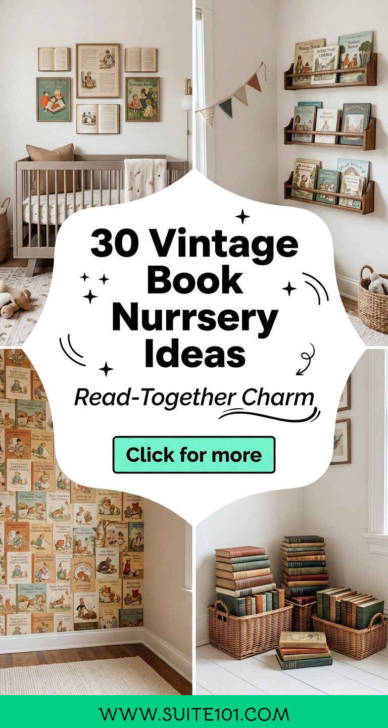30 Vintage Book Nursery Ideas That Inspire Storytime Cuteness - 30 Vintage Book Nursery Ideas That Inspire Storytime Cuteness