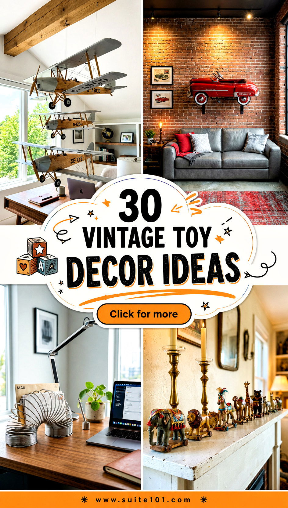 30 Vintage Toy Decor Ideas to Add Whimsical Charm Anywhere - 30 Vintage Toy Decor Ideas to Add Whimsical Charm Anywhere