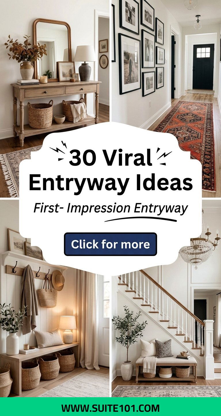 30 Viral Entryway Ideas to Impress Guests the Moment They Arrive - 30 Viral Entryway Ideas to Impress Guests the Moment They Arrive