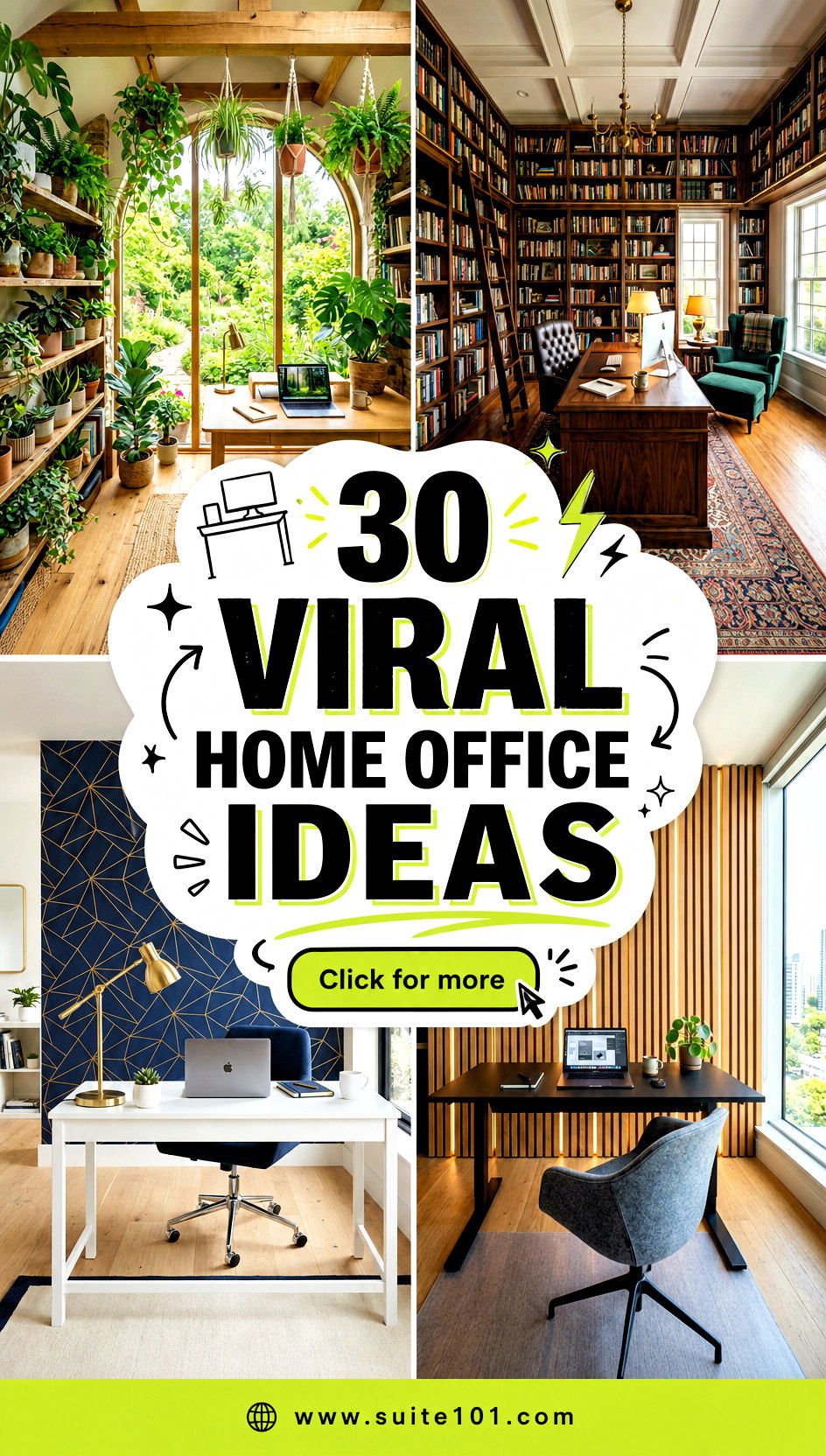 30 Viral Home Office Ideas for Focus Style and Productivity - 30 Viral Home Office Ideas for Focus, Style, and Productivity