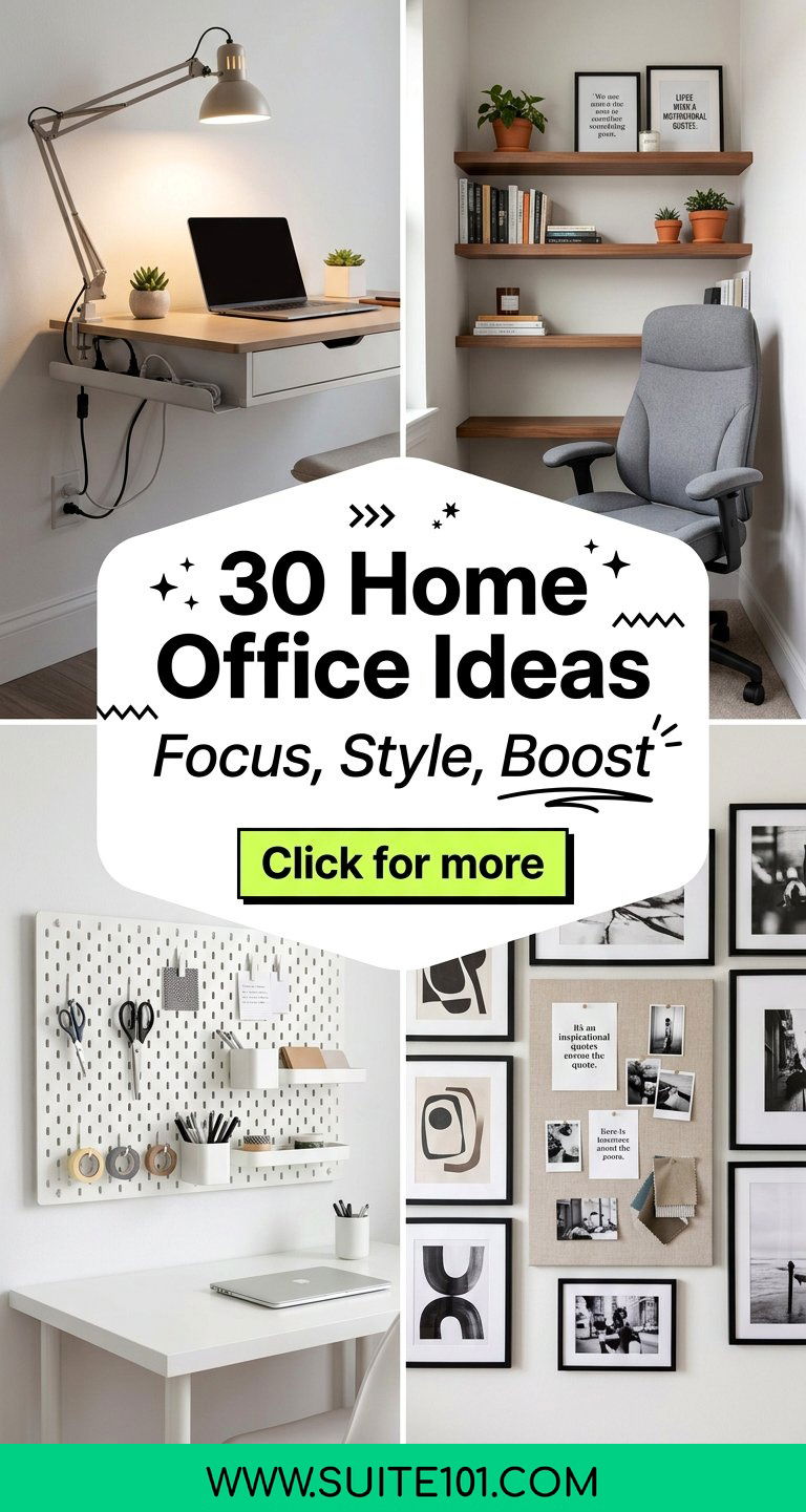 30 Viral Home Office Ideas for Focus Style and Productivity - 30 Viral Home Office Ideas for Focus, Style, and Productivity