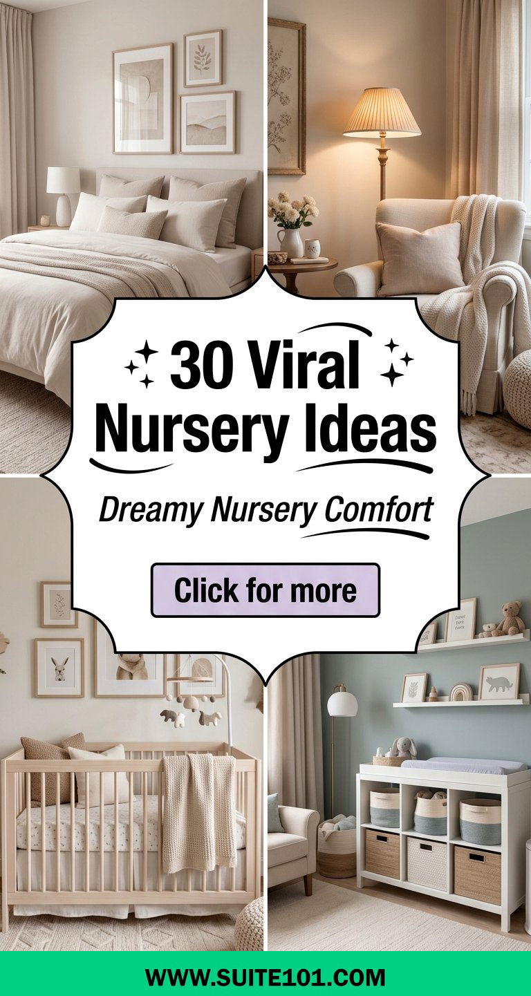 30 Viral Nursery Ideas for a Dreamy Cozy First Room Today - 30 Viral Nursery Ideas for a Dreamy, Cozy First Room Today