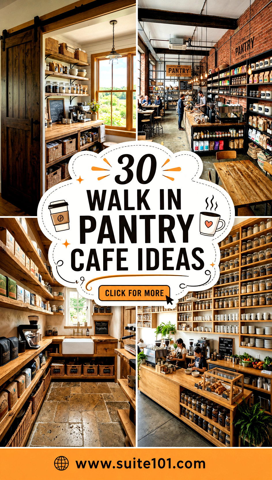 30 Walk In Pantry Cafe Ideas to Brew Snack and Entertain - 30 Walk In Pantry Cafe Ideas to Brew, Snack, and Entertain
