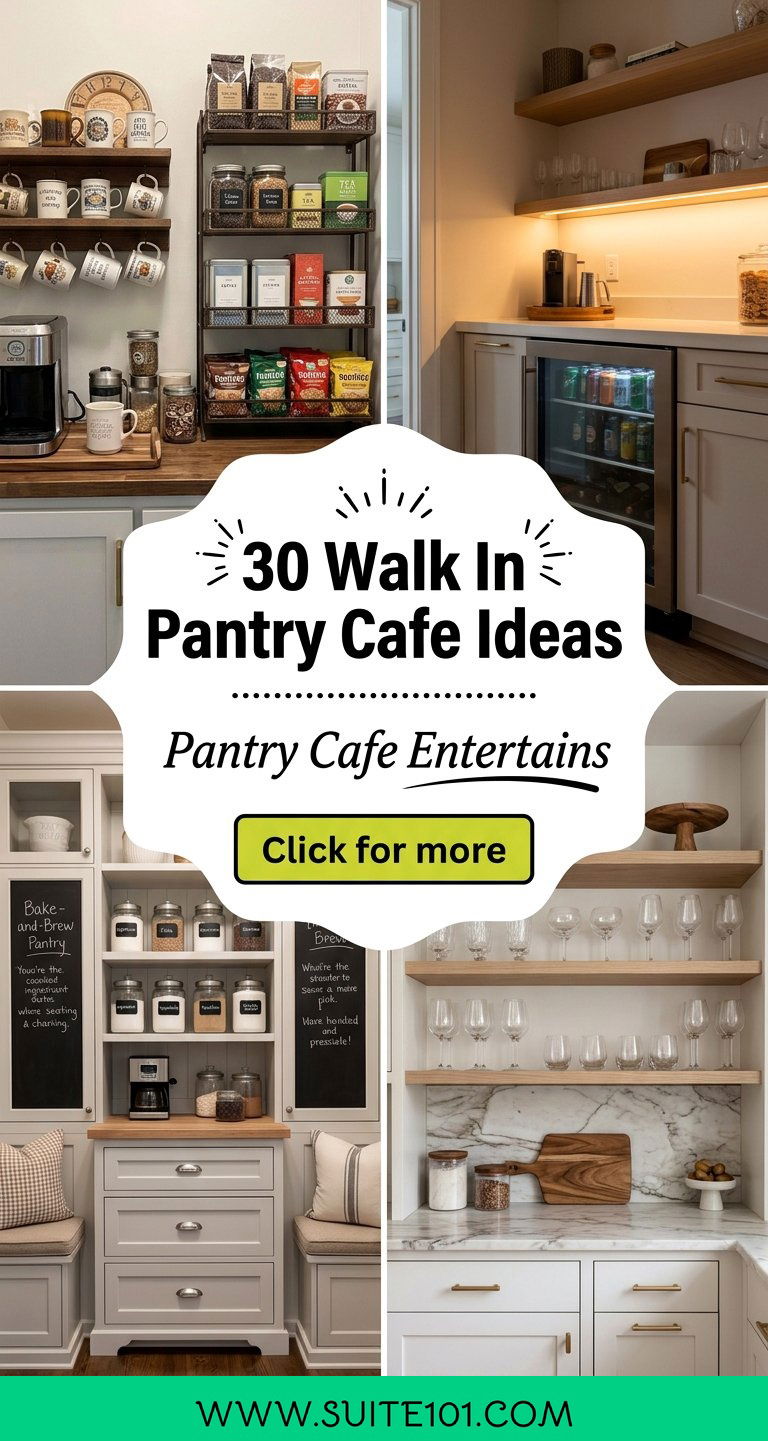 30 Walk In Pantry Cafe Ideas to Brew Snack and Entertain - 30 Walk In Pantry Cafe Ideas to Brew, Snack, and Entertain