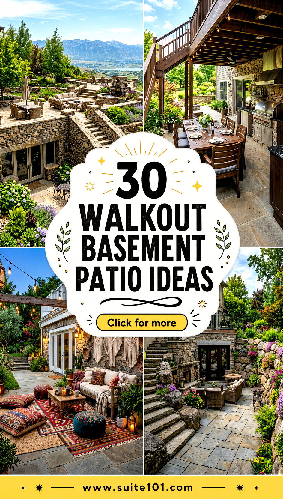30 Walkout Basement Patio Ideas for Outdoor Living at Home - 30 Walkout Basement Patio Ideas for Outdoor Living at Home