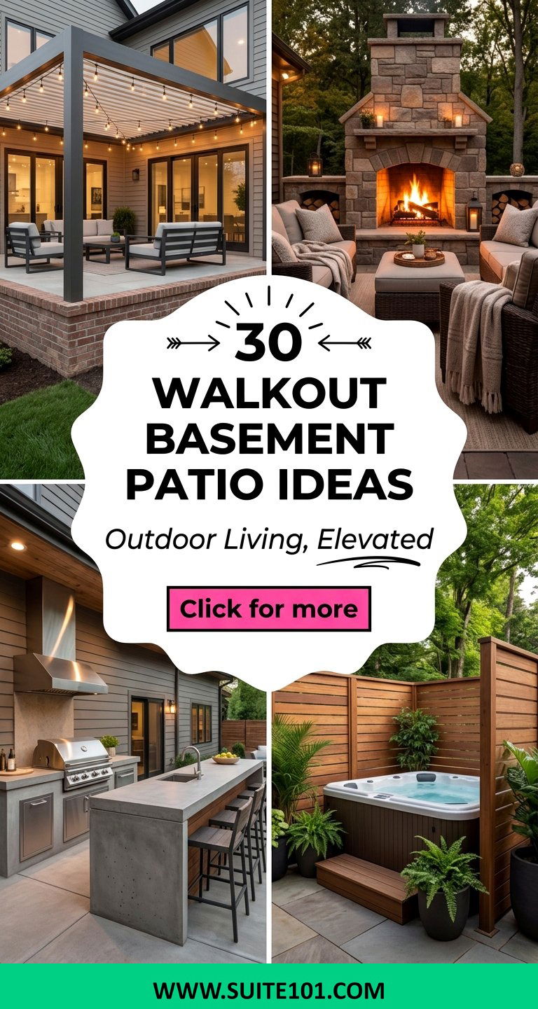 30 Walkout Basement Patio Ideas for Outdoor Living at Home - 30 Walkout Basement Patio Ideas for Outdoor Living at Home