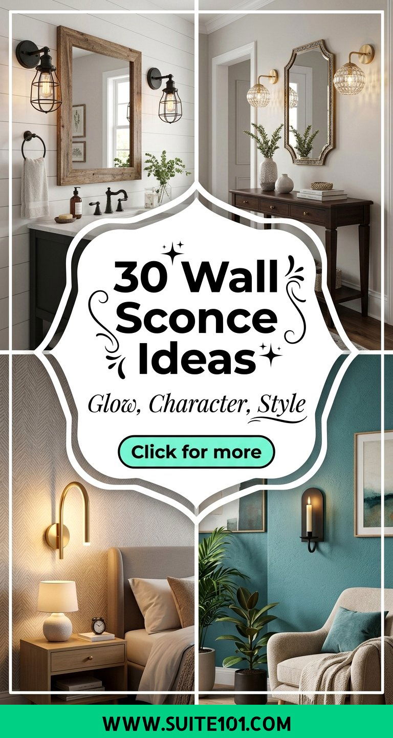 30 Wall Sconce Ideas That Add Glow and Character to Any Room - 30 Wall Sconce Ideas That Add Glow and Character to Any Room