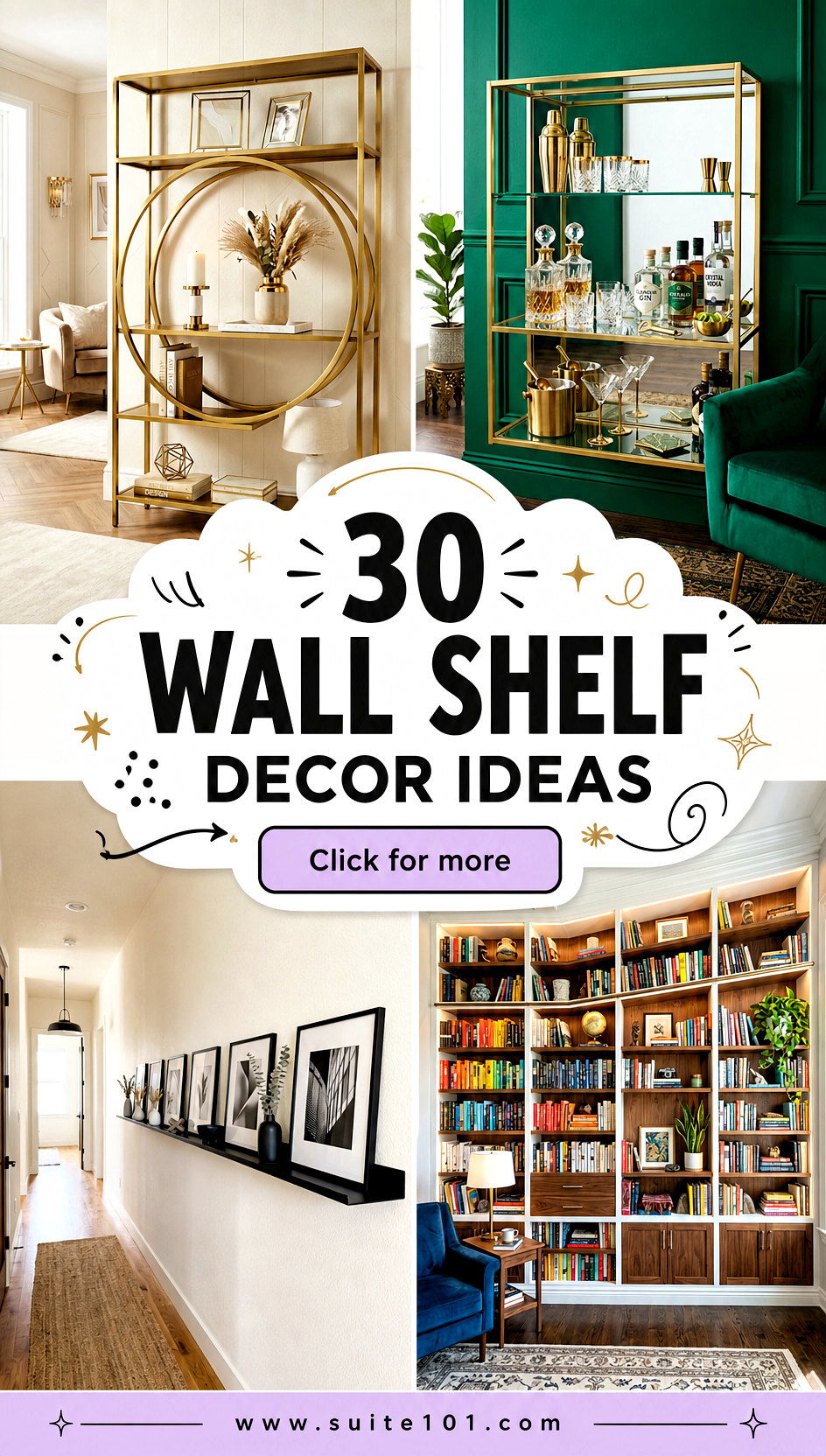 30 Wall Shelf Decor Ideas to Style Your Walls Beautifully - 30 Wall Shelf Decor Ideas to Style Your Walls Beautifully