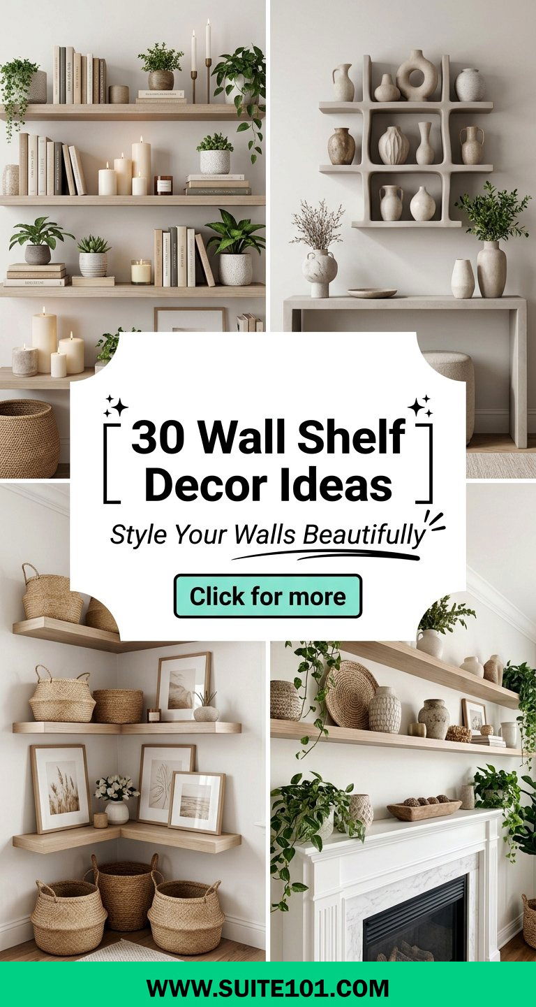 30 Wall Shelf Decor Ideas to Style Your Walls Beautifully - 30 Wall Shelf Decor Ideas to Style Your Walls Beautifully